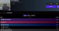 Fan leaderboard functionality on the platform (Image via Loco.gg)